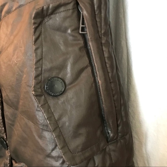 Rudsak Down coat with Rabbit hood - Picture 9 of 14